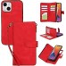 Étui CASECO IPhone 14 Étui porte-feuille Rouge pour iPhone 14 Rouge