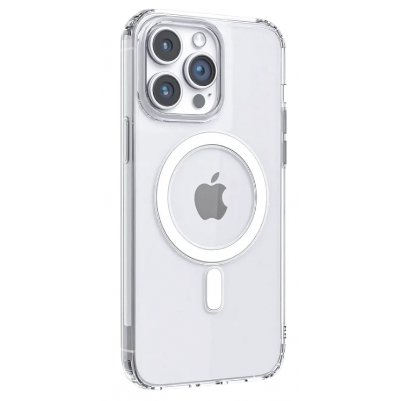Étui CASECO iPhone 15 Plus Étui MagSafe  iPhone 15 plus Transparent