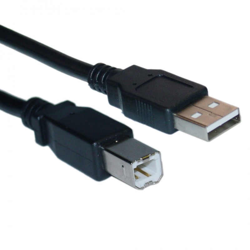 Câble USB Type B Noir