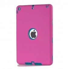 Étui Plan B Hybride iPad Air 2 Antichoc Rose & turquoise
