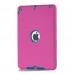 Étui Plan B Télécom Hybride iPad Air 2 Antichoc Rose & turquoise