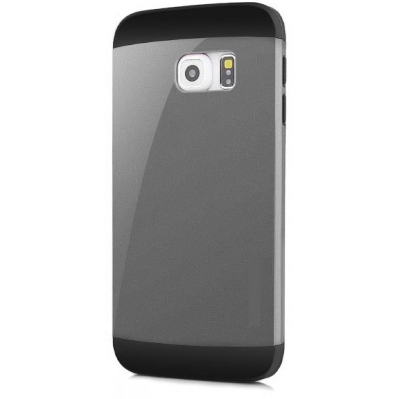 Étui Plan B Télécom Galaxy S6 Edge G925 Coque rigide Gris Charcoal