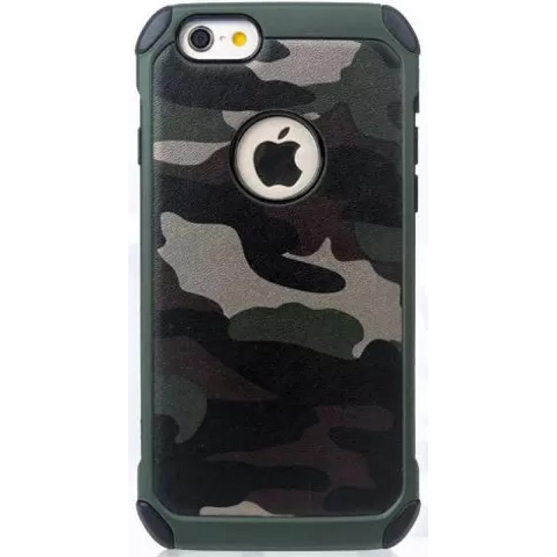 Étui Plan B Télécom Hybride iPhone 6 Plus iPhone 6S Plus Antichoc Camouflage de jungle