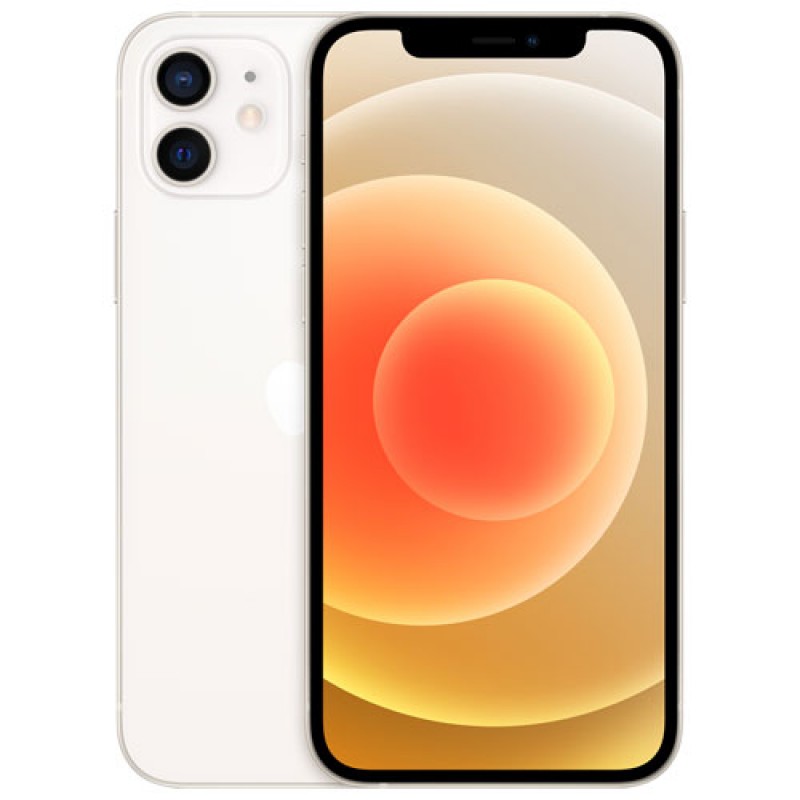 Cellulaire Apple Usagé (A) IPhone 12 64 Go Déverrouillé Blanc