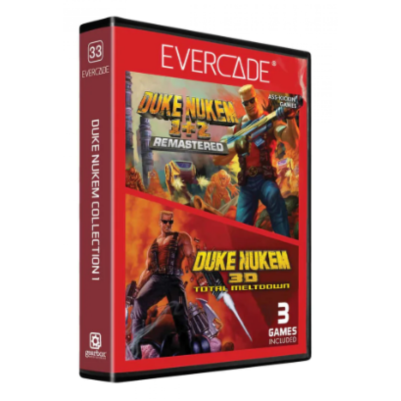 Console Evercade Neuf Jeu-Jeu-Duke-Nukem-Coll1 Console Evercade Neuf Jeu-Jeu-Duke-Nukem-Coll1