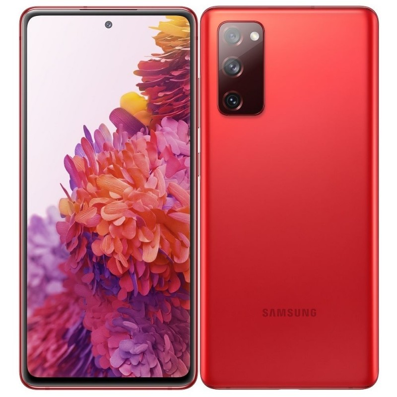 Cellulaire Samsung Usagé (A) Galaxy S20 FE 128 Go Déverrouillé Rouge