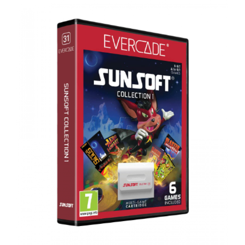 Console Evercade Neuf jeu-Sunsoft-Collection-1