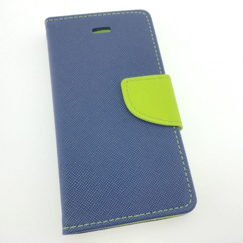 Étui Plan B Télécom Galaxy Note 8 (N950) Porte feuille Bleu et Vert